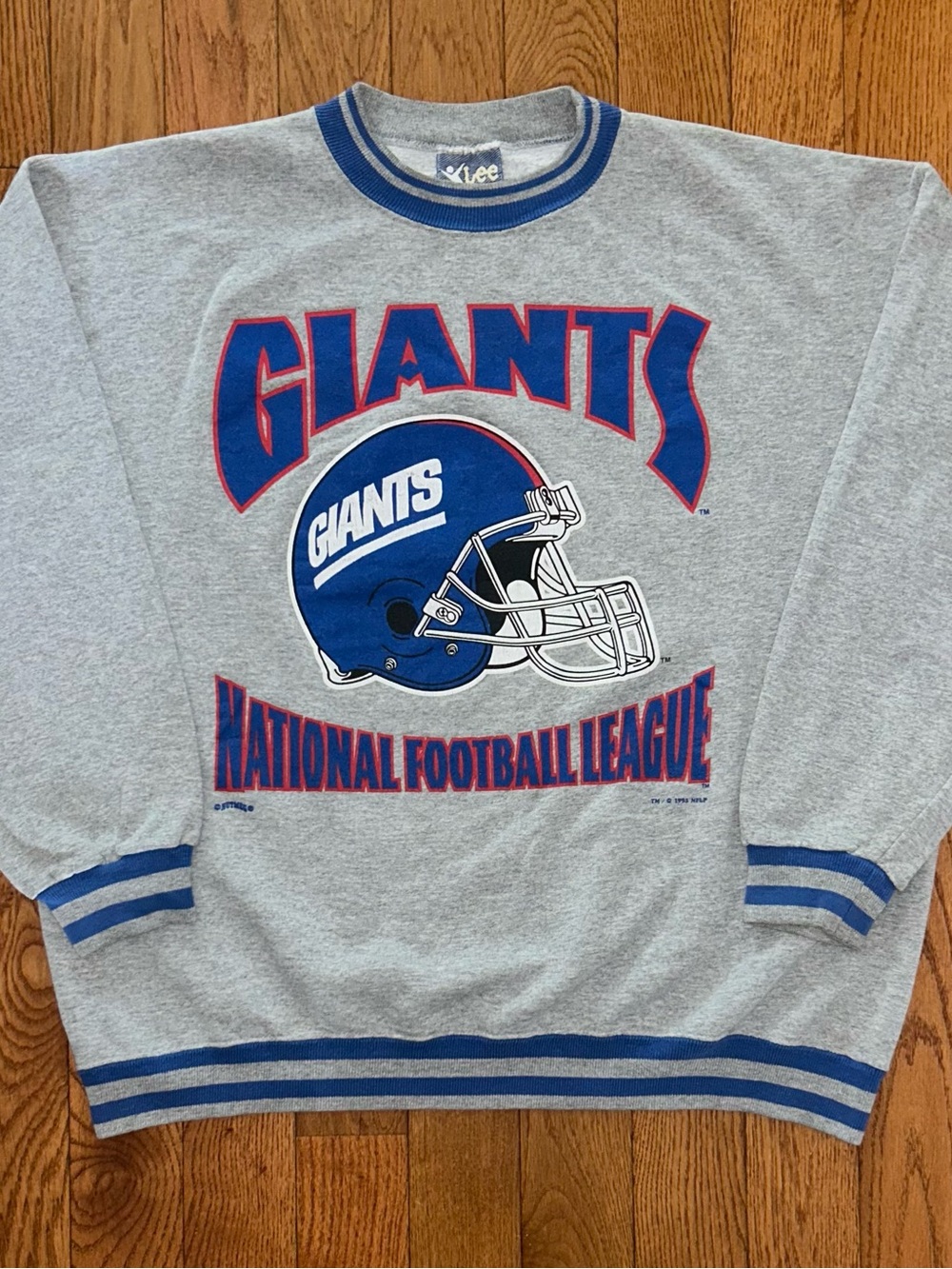 New York Giants NFL 1995 Nutmeg Vintage Crewneck Size XL